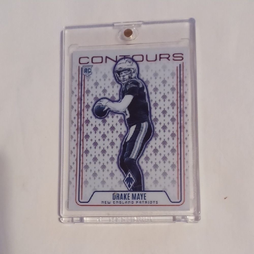 2024 Panini CONTOURS DRAKE MAYE #CON-DME NEW ENGLAND PATRIOTS